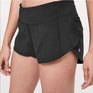 LULULEMON Run speed shorts in black